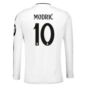 Prima Maglia Modrić Real Madrid 2024/2025 Manica Lunga